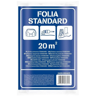 Folia Budowlana STANDARD 4X5m