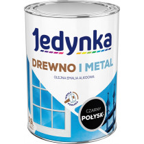 Jedynka Drewno i Metal Połysk - Emalia alkidowa olejna 0,9l - kolor do wyboru