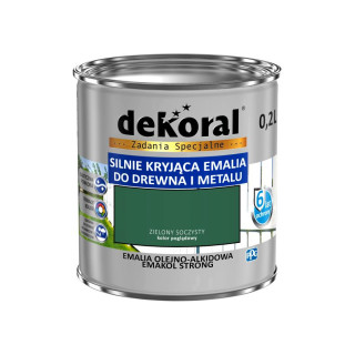 Emalia ftalowa Emakol Strong zielony soczysty 0,2l - DEKORAL