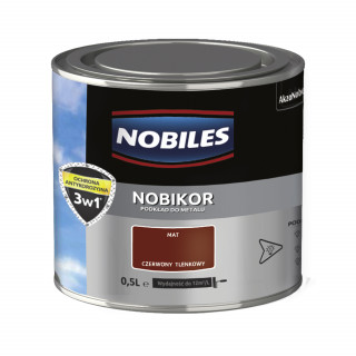 Nobiles Nobikor Podkład do metalu 0,5l - kolor do wyboru