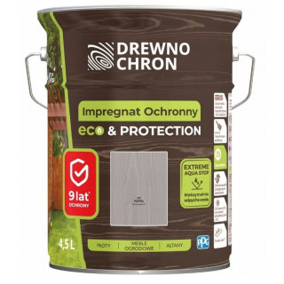Impregnat Ochronny Eco&Protection Popiel 4.5L Drewnochron