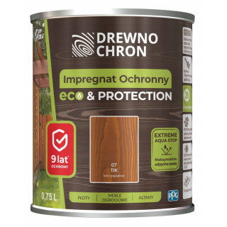 Impregnat Ochronny Eco&Protection Tik 0.75L Drewnochron