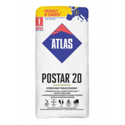 POSTAR 20 - szybkoschnący podkład cementowy 25 kg - Atlas