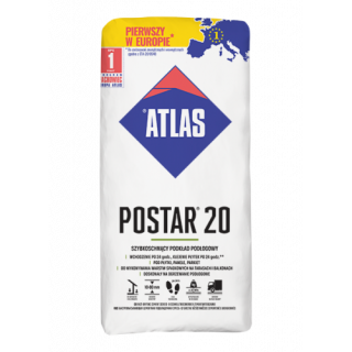 POSTAR 20 - szybkoschnący podkład cementowy 25 kg - Atlas