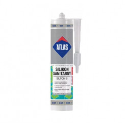 Silikon Sanitarny Silton 0,28L Szary - Atlas