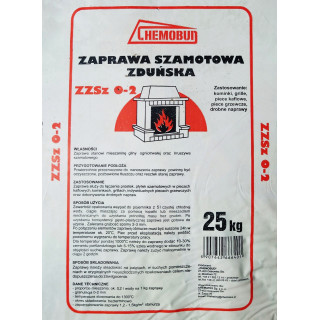 ZAPRAWA SZAMOTOWA 25KG ZSZ 2/III