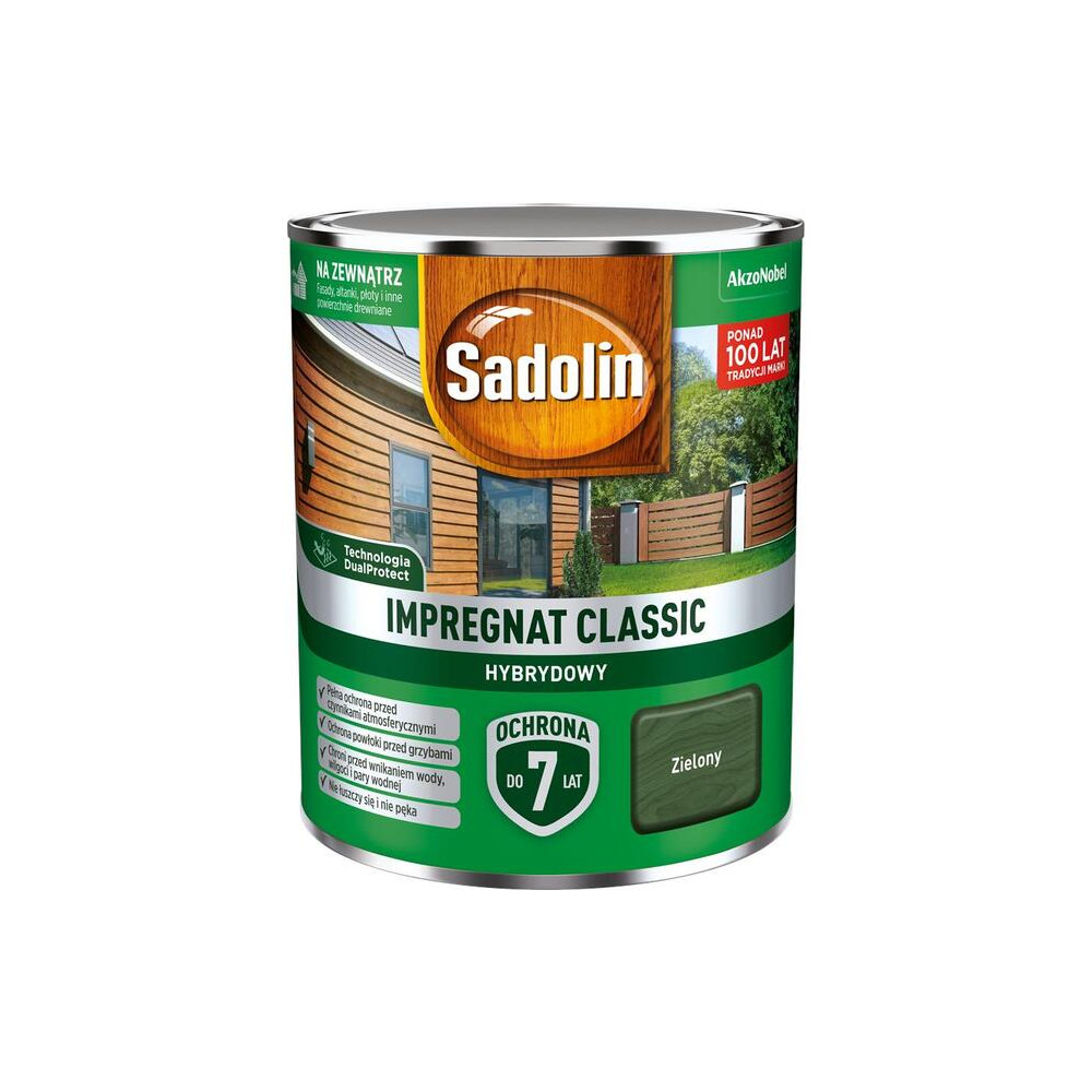 IMPREGNAT SADOLIN CL. HYBRYDOWY 0,75L ZIELONY