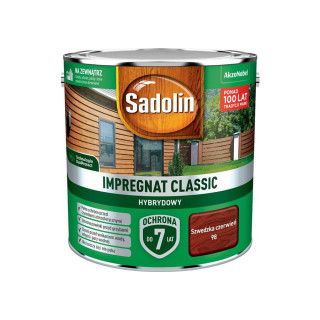 IMPREGNAT SADOLIN CL. HYBRYDOWY 2,5L CZERWIEŃ SZWEDZKA