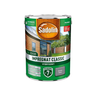 IMPREGNAT SADOLIN CL. HYBRYDOWY 4,5L SZARY CIEMNY