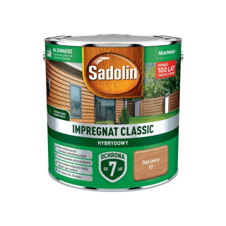 IMPREGNAT SADOLIN CL. HYBRYDOWY 2,5L DĄB JASNY