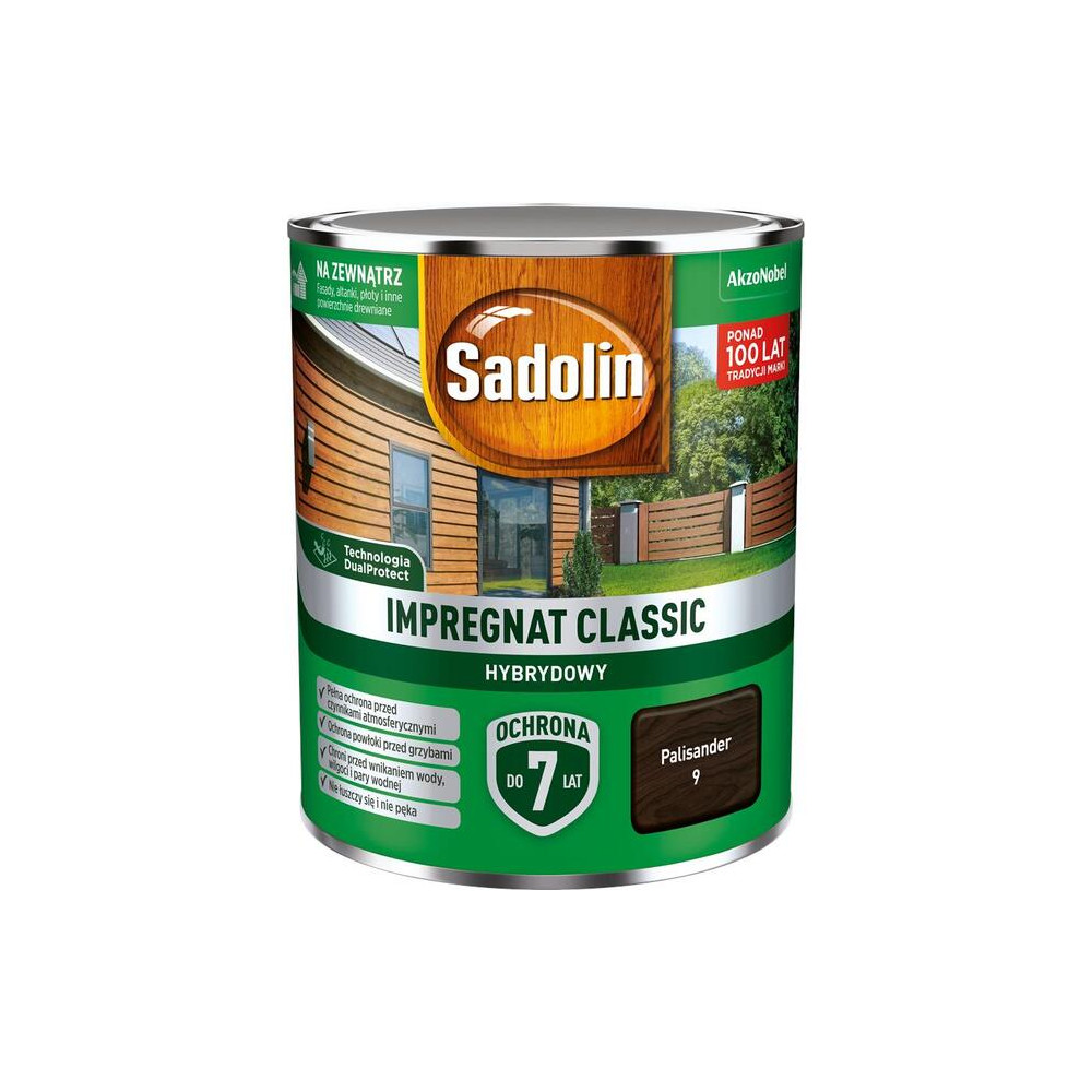 IMPREGNAT SADOLIN CL. HYBRYDOWY 0,75L PALISANDER