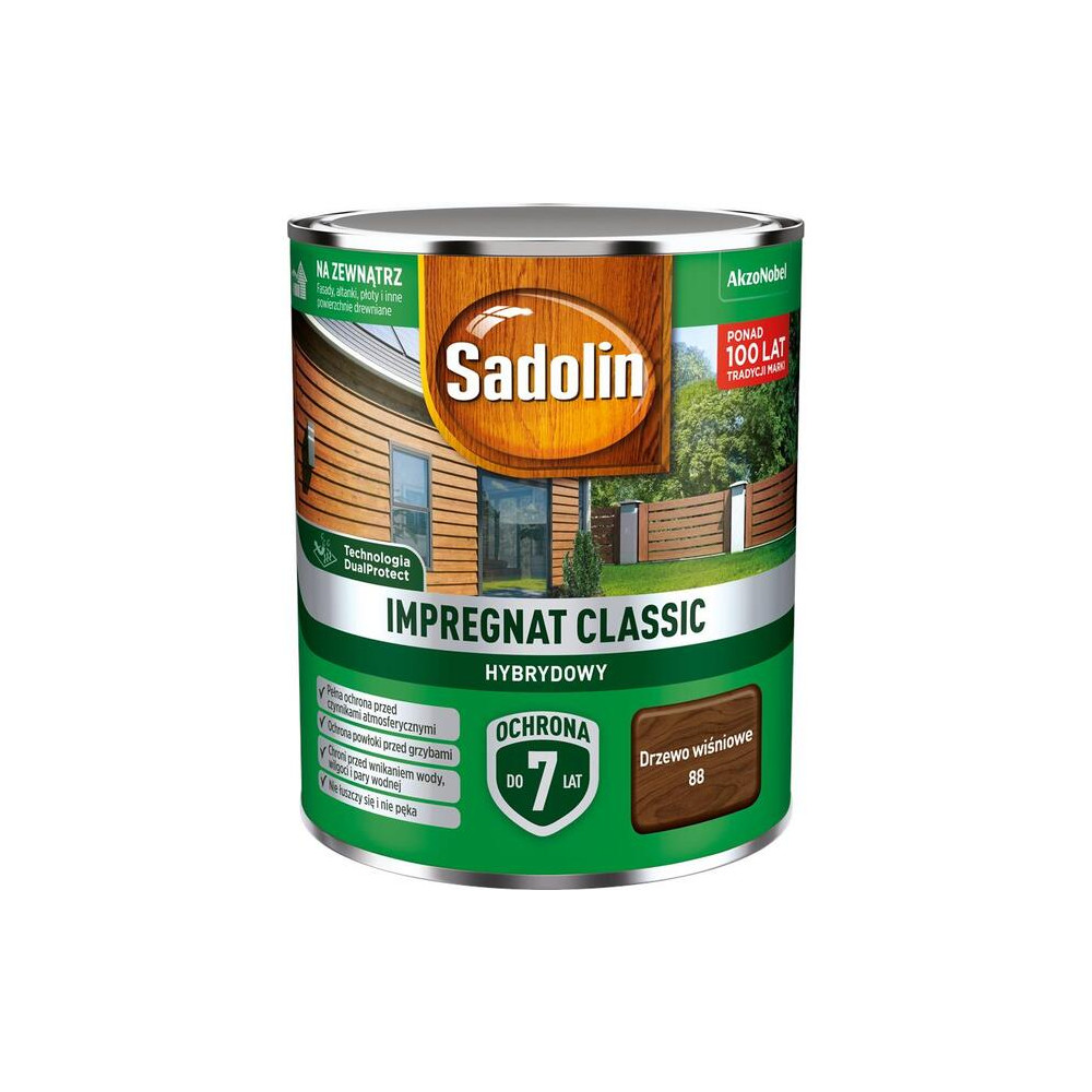 IMPREGNAT SADOLIN CL. HYBRYDOWY 0,75L DRZEWO WIŚNIOWE