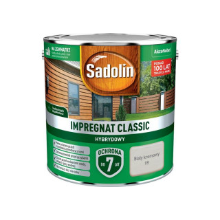 IMPREGNAT SADOLIN CL. HYBRYDOWY 4,5L BIAŁY KREMOWY