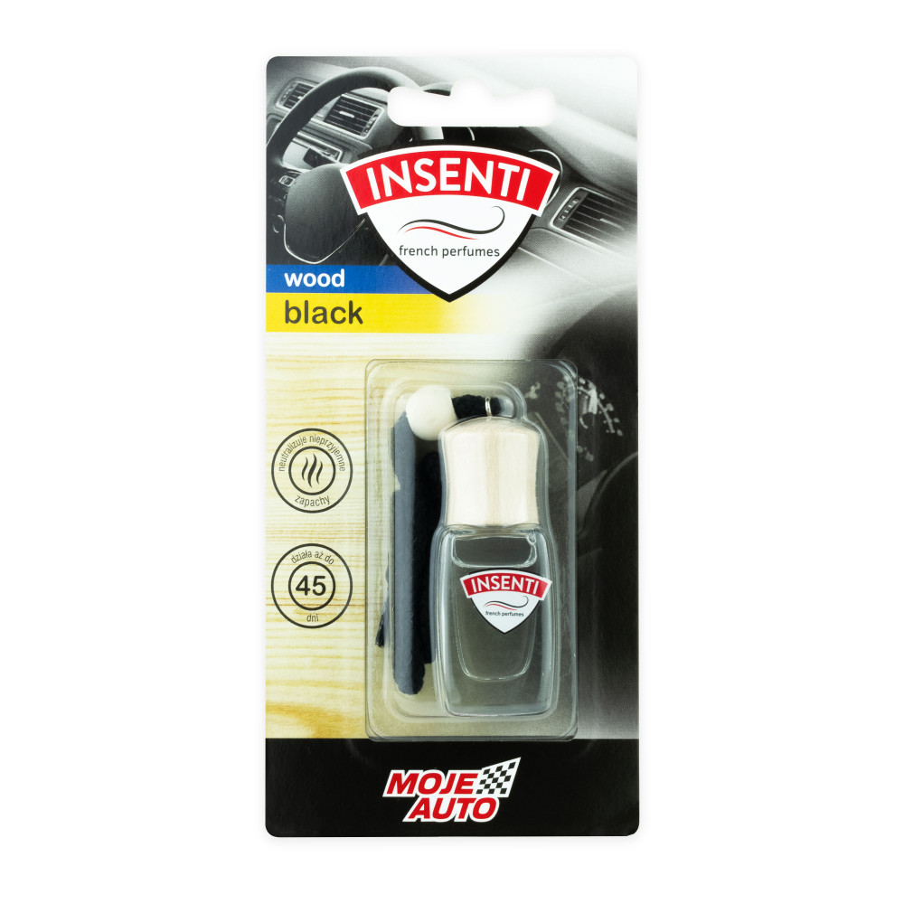 ZAPACH INSENTI WOOD MOJE AUTO BLACK 8ML