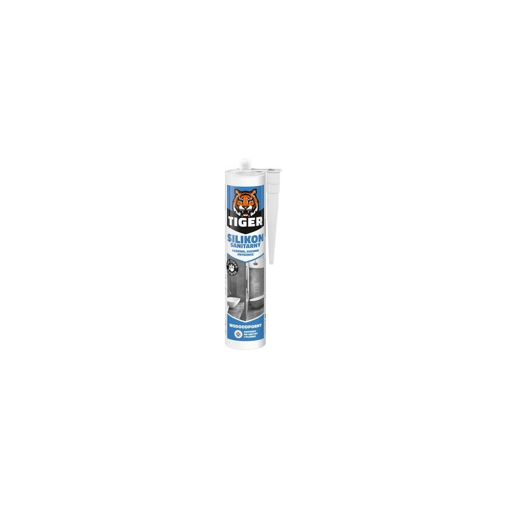 BOSTIK SILIKON SANITARNY 260ML BEZBARWNY TIGER