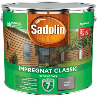 Sadolin Impregnat Classic Hybrydowy 9l - kolor do wyboru