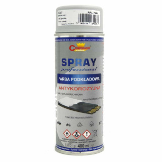 LAKIER SPRAY PODKŁAD 400ML SZARY