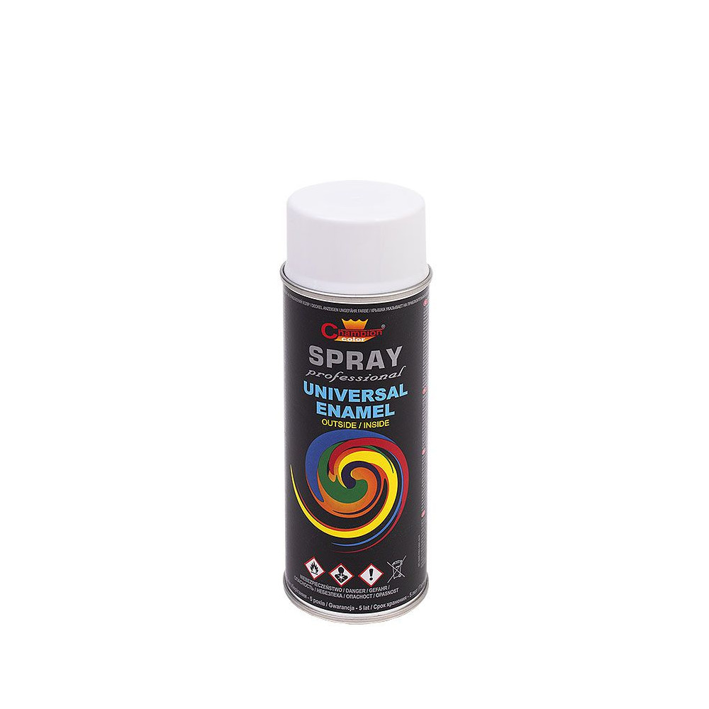 LAKIER SPRAY 400ML BIAŁY POŁYSK