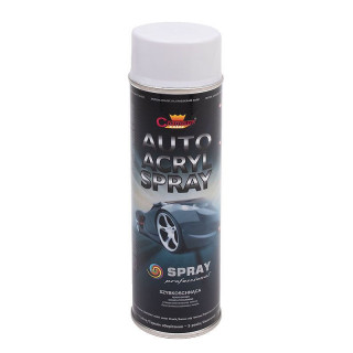 LAKIER SPRAY AUTO ACRYL 500ML BIAŁY POŁYSK