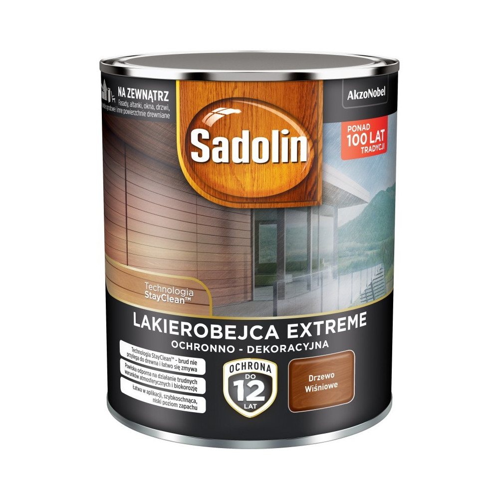 SADOLIN LAKIEROBEJCA EXTREME 2,5L DRZEWO WIŚNIOWE