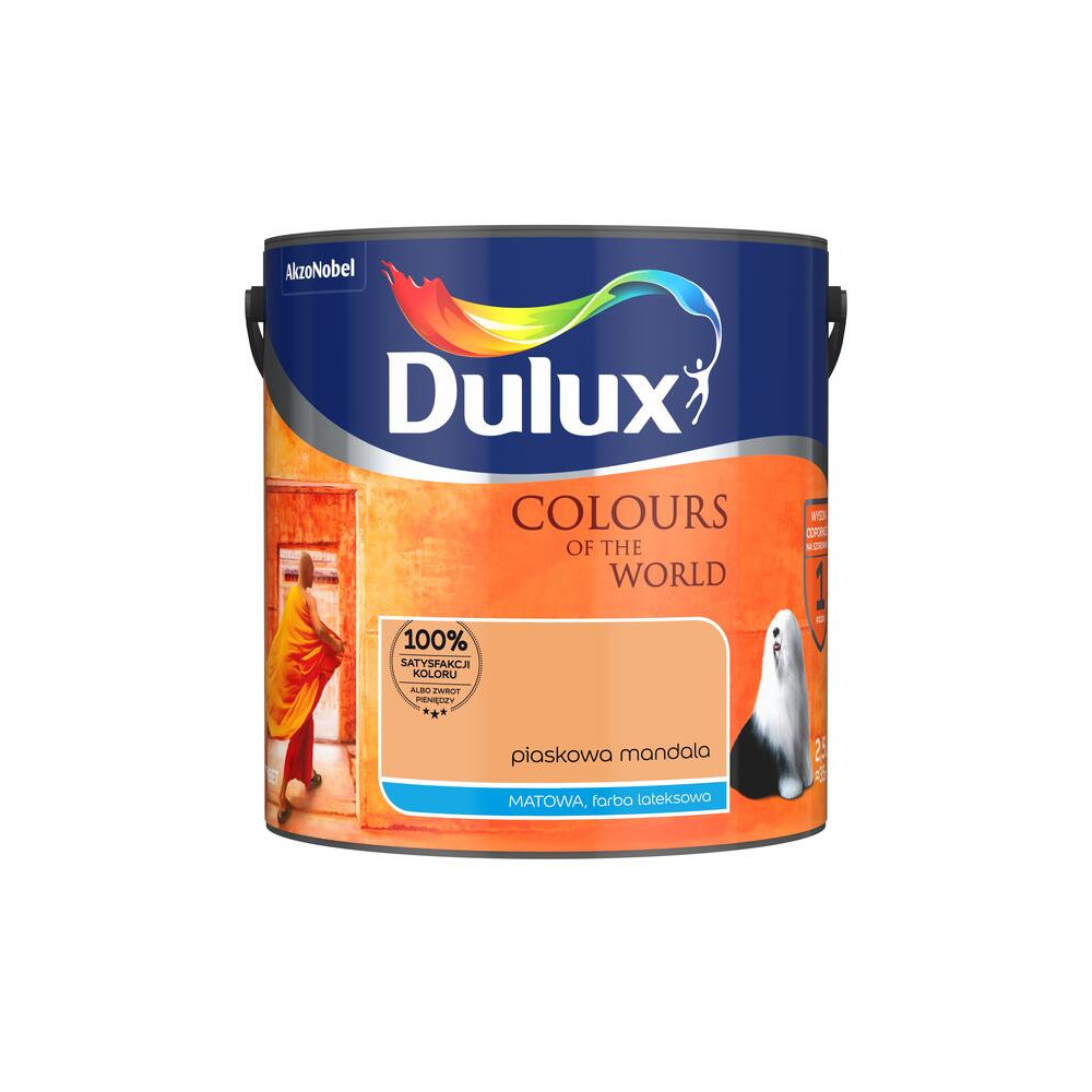 FARBA DO WNĘTRZ DULUX KŚ 5L PIASKOWA MANDALA