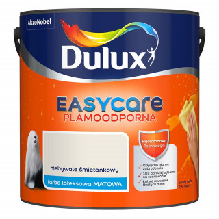 FARBA DULUX EASY CARE 2,5L NIEBYWALE ŚMIETANKOWY