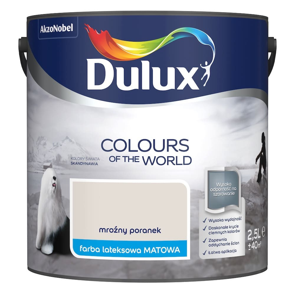 FARBA DULUX KŚ 2,5L MROŹNY PORANEK