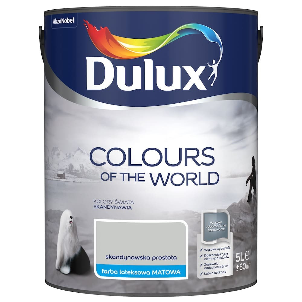 FARBA DULUX KŚ 5L SKANDYNAWSKA PROSTOTA