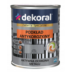 DEKORAL PODKŁAD ANTYKOROZYJNY  0,9L CZERWONY TLENKOWY