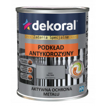 DEKORAL PODKŁAD ANTYKOROZYJNY  0,9L CZERWONY TLENKOWY