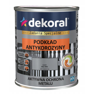 DEKORAL PODKŁAD ANTYKOROZYJNY 0,9L SZARY