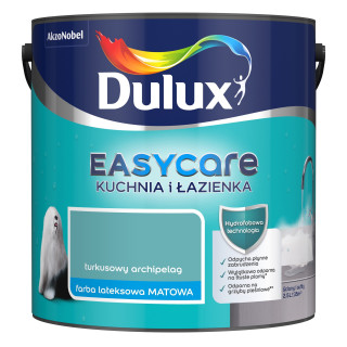 FARBA DULUX EASY CARE K&B 2,5L TURKUSOWY ARCHIPELAG MATT