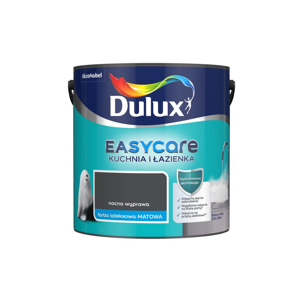 FARBA DULUX EASY CARE K&B 2,5L NOCNA WYPRAWA MATT