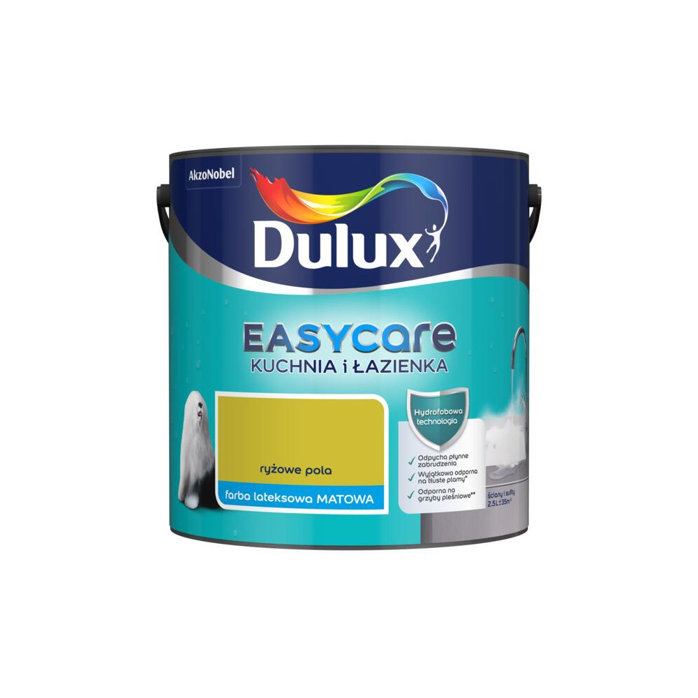 FARBA DULUX EASY CARE K&B 2,5L RYŻOWE POLA MATT