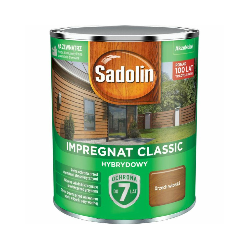 IMPREGNAT SADOLIN CL. HYBRYDOWY 4,5L ORZECH WŁOSKI