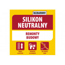 SOUDAL SILIKON NEUTRALNY 280ML BEZBARWNY