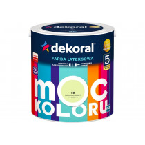 FARBA DEKORAL AKRYLIT W  2,5L LIMONKOWY SORBET