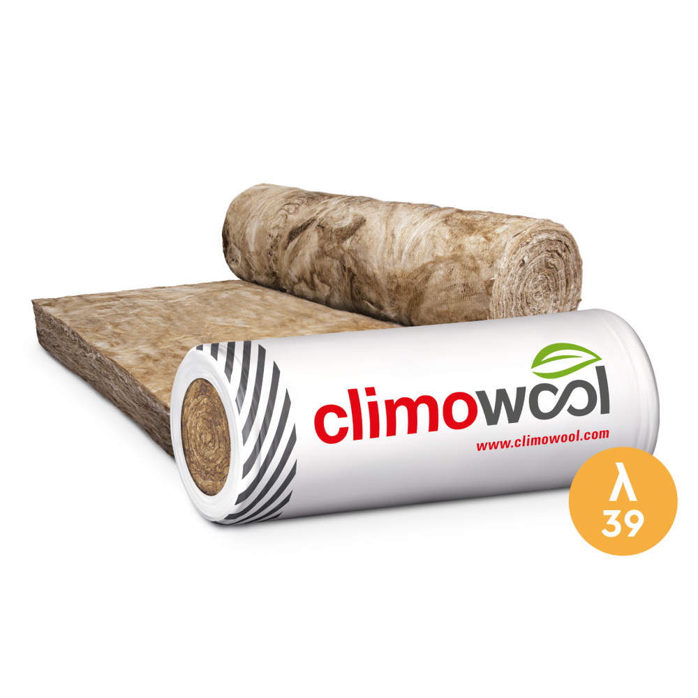 WEŁNA SZKLANA IZOLACYJNA CLIMOWOOL DF39 50MM 18,48M2