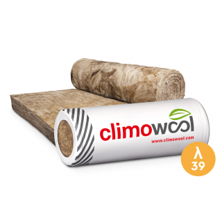 WEŁNA SZKLANA IZOLACYJNA CLIMOWOOL DF39 100MM 9,24M2