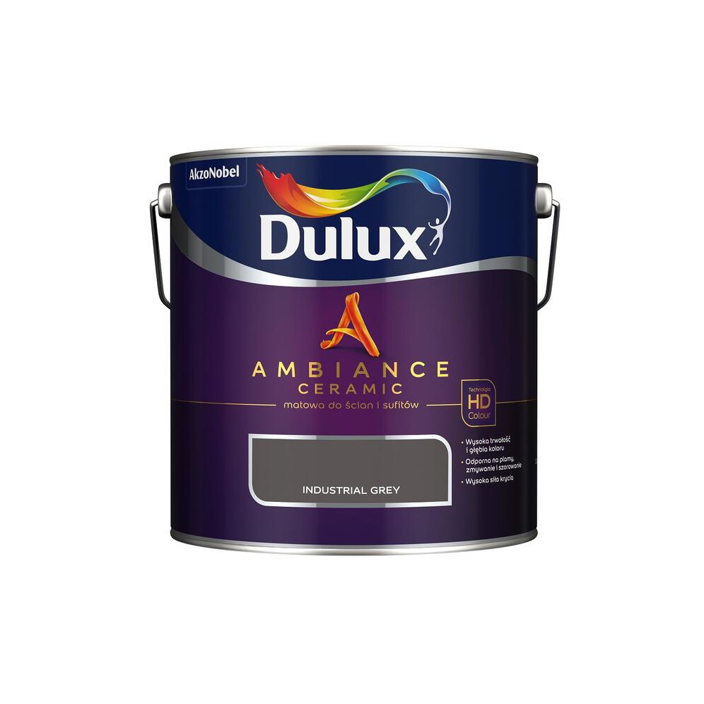 FARBA DULUX AMBIANCE INDUSTRIAL GREY 2,5L
