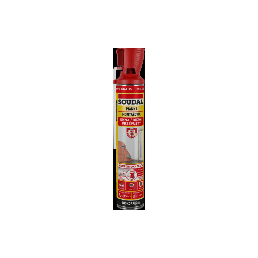 SOUDAL PIANA MONTAŻ. 750ML PROMO