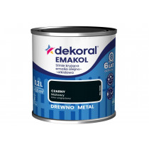 FARBA EMAKOL STRONG  0,2L CZARNY MAT FARBA EMAKOL STRONG  0,2L CZARNY MAT