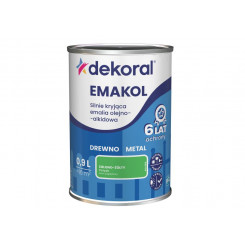 FARBA EMAKOL STRONG  0,9L ZIELONY-ŻÓŁTY