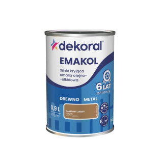 FARBA EMAKOL STRONG  0,9L KAWOWY JASNY