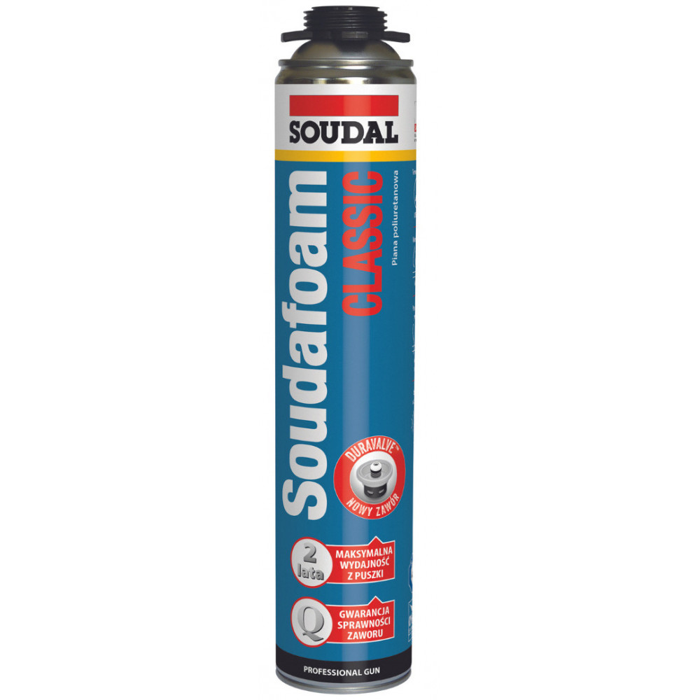 SOUDAL PIANA MONTAŻOWA PISTOL. 750ML -10 ST.C NISKOPRĘŻNA