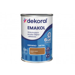 FARBA EMAKOL STRONG  0,9L ORZECH JASNY DEKORAL