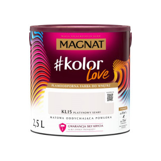 FARBA MAGNAT KOLOR LOVE PLATYNOWY SZARY 2,5L