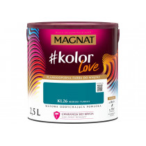 FARBA MAGNAT KOLOR LOVE MORSKI TURKUS 2,5L
