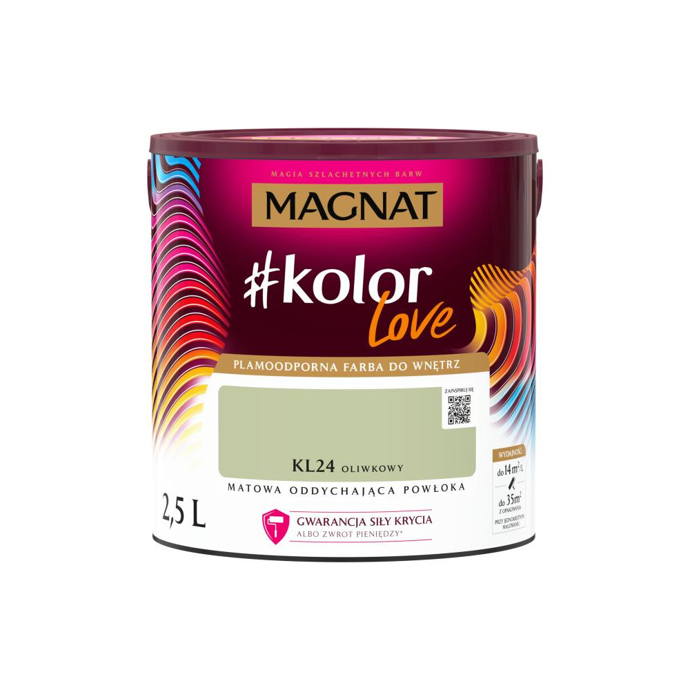 FARBA MAGNAT KOLOR LOVE OLIWKOWY 2,5L