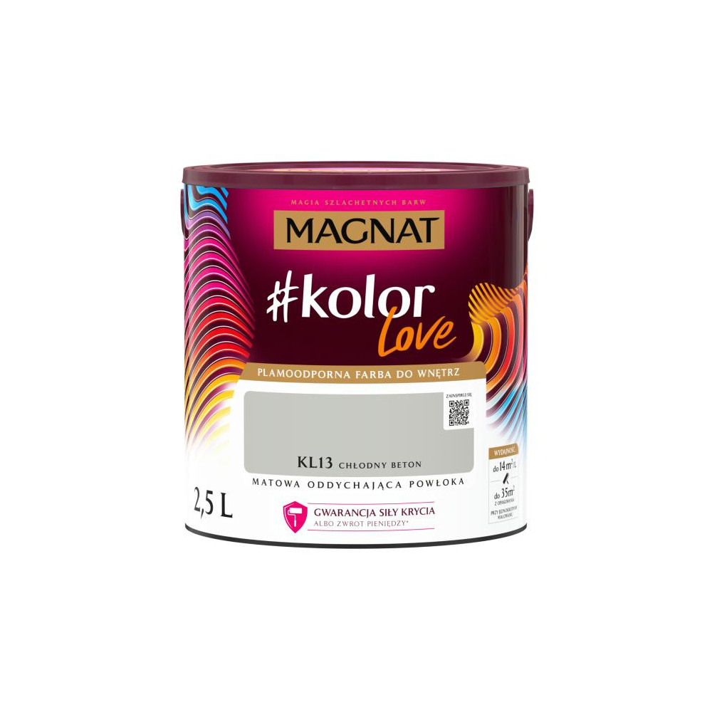 FARBA MAGNAT KOLOR LOVE CHŁODNY BETON 2,5L